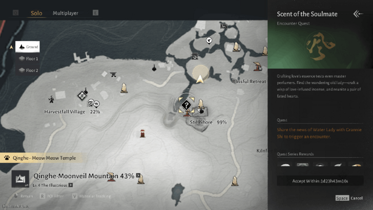 Scent of the Soulmate Map Location