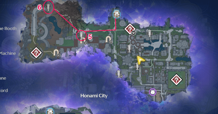 Best Route Center Sakura Quarter Start 3