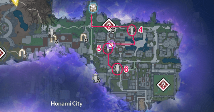 Best Route Meishin Passageway Start 3