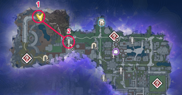 Best Route Meishin Passageway Start 1