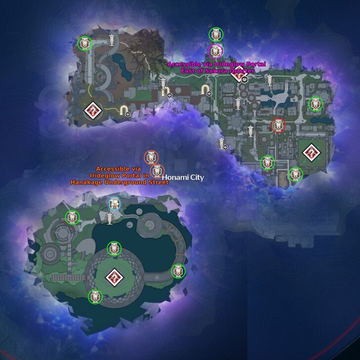 Wuthering Waves Namipon Capsule Machine Upper Ground Locations