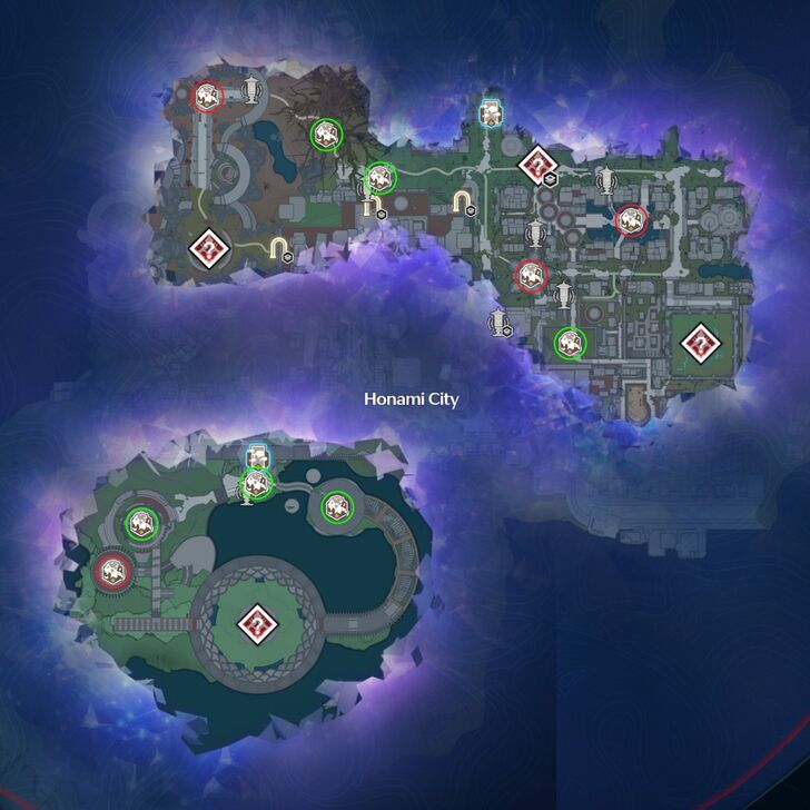 Wuthering Waves Lament Residue Zone Upper Ground Locations