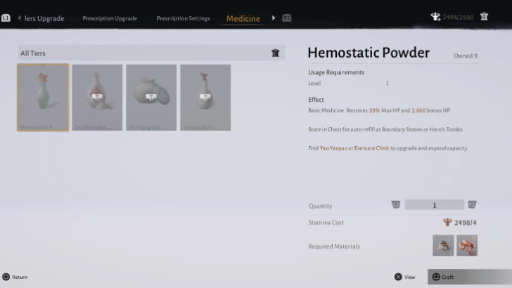 Craft Medicine Screen