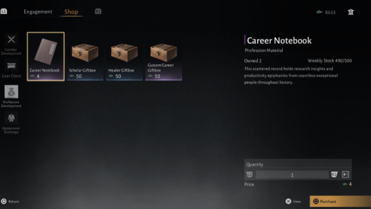 Career Notebooks in Season Shop