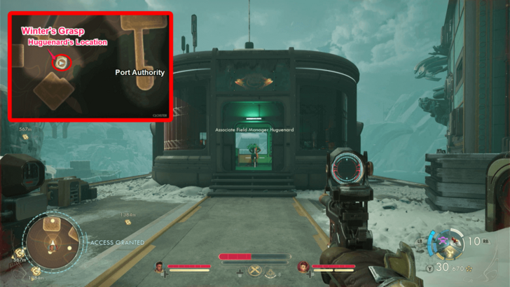 Huguenard Map Location