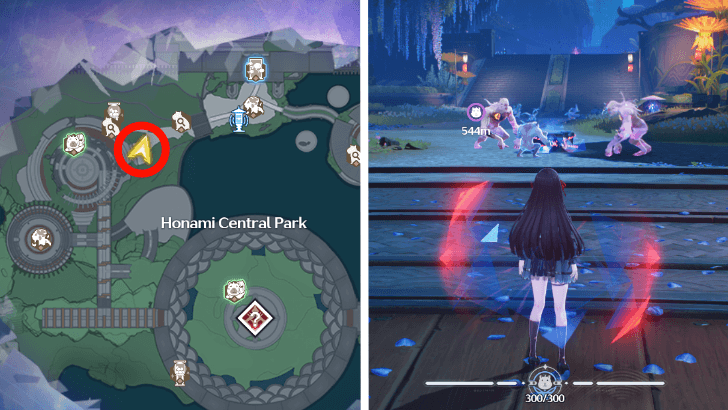 Wuthering Waves - Honami Central Park Chest 1