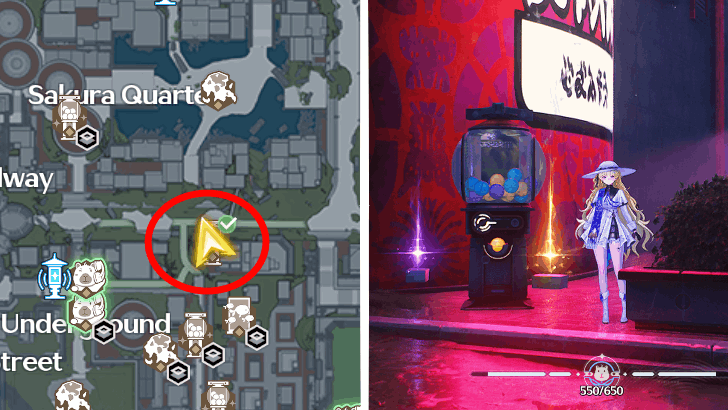 Sakura Quarter Alleyway