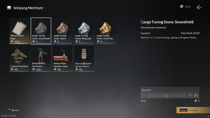 Tang Bao Tuning Stones