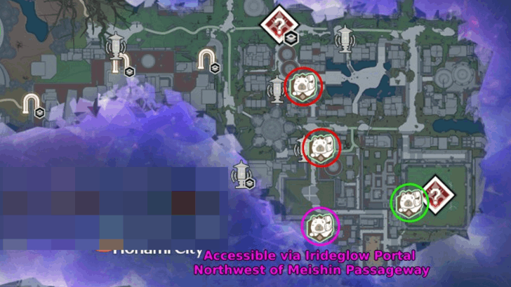 Sakura Tele Flat Map