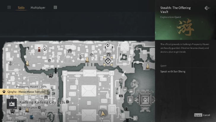 Stealth - The Offering Vault Map Location