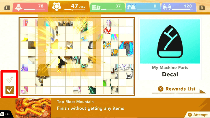 Use Open Block in the Checklist Menu