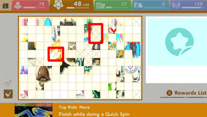 X Marked Tiles Cannot Use Open Block