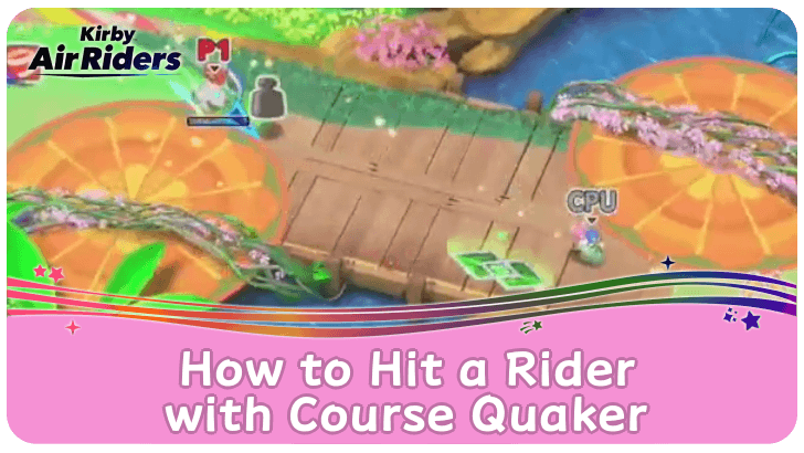 How to Hit a Rider with a Course Quaker