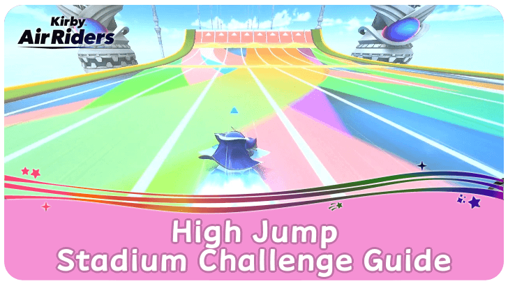 Kirby Air Riders - How to Reach 110 yd in High Jump