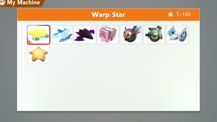 Go to My Machine and Select A Machine Type