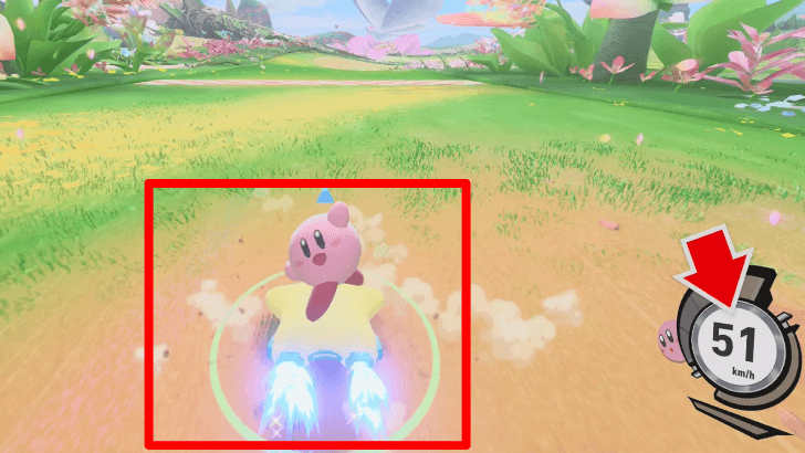 Kirby Air Riders - Land Your Machine Parallel To The Ground