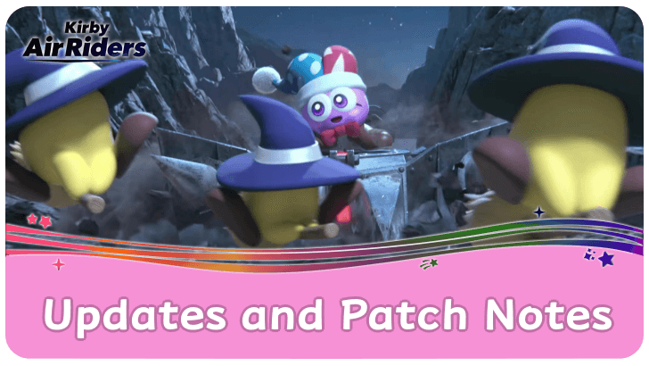 Kirby Air Riders Day One Update and Patch Notes