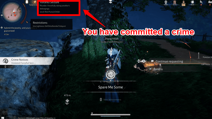 WWM - Well of Heaven Elder - Run away from the guards