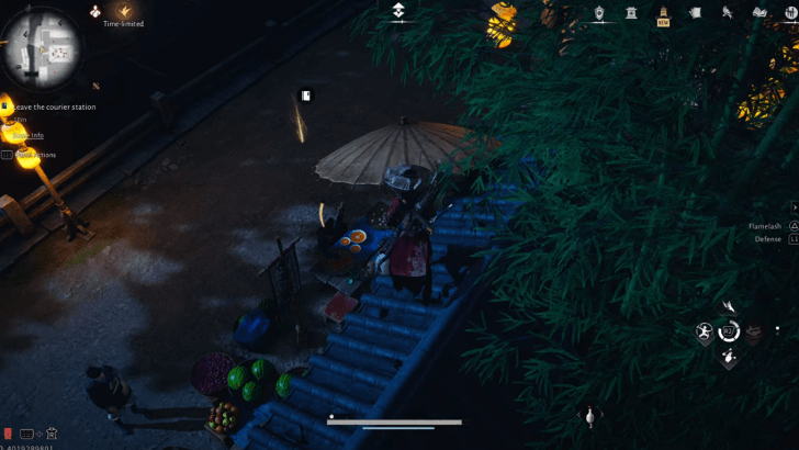 WWM - Leave the Courier Station