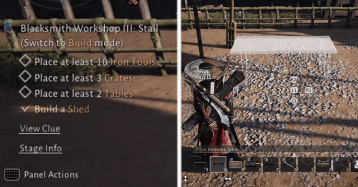 WWM - Build the Blacksmith Stall