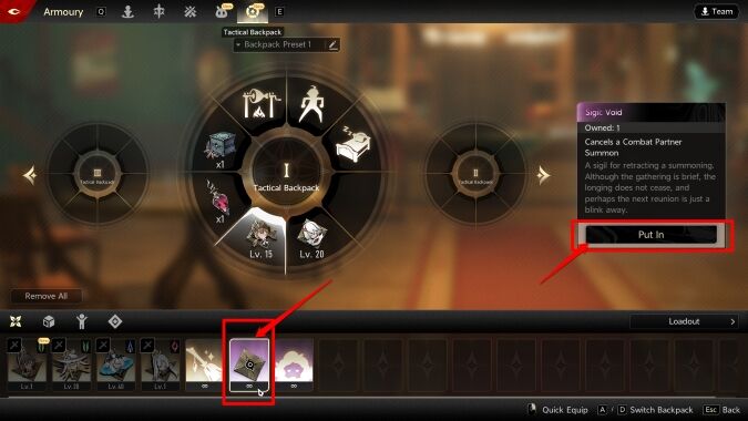 Sigil Void Tactical Backpack