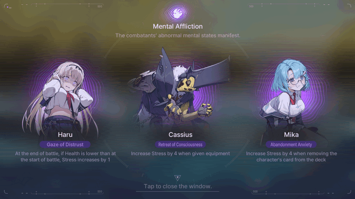 Chaos Zero Nightmare Mental Affliction