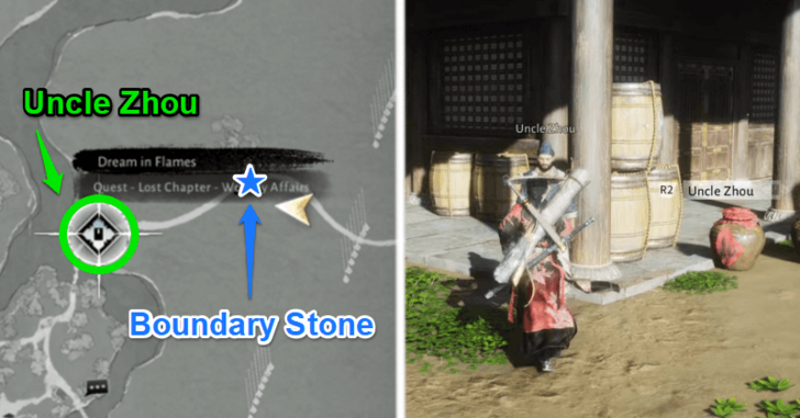 WWM - Find Uncle Zhou in Blissful Retreat