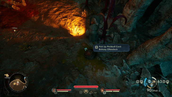 Pitchball Card: Brittany Ollendieck Location