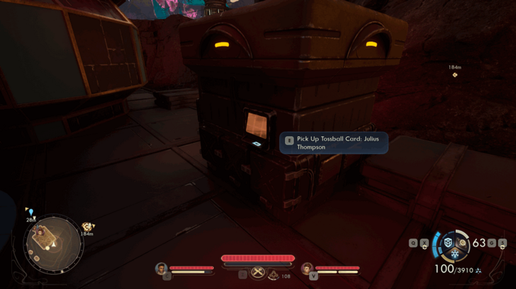 Tossball Card: Julius Thompson Location