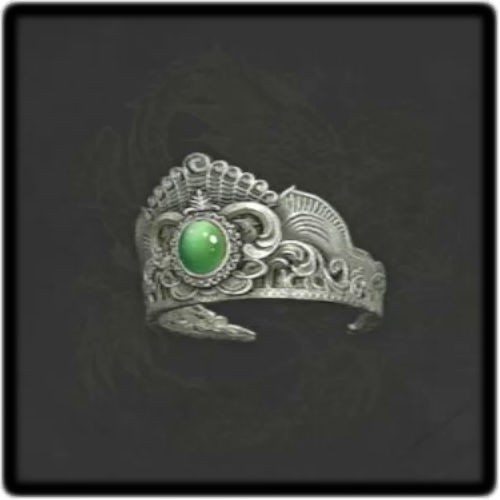 Draconic Duskdance Hairpin