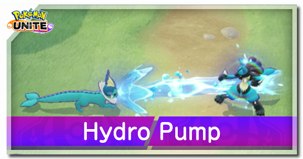 Pokemon UNITE - Hydro Pump (Vaporeon)