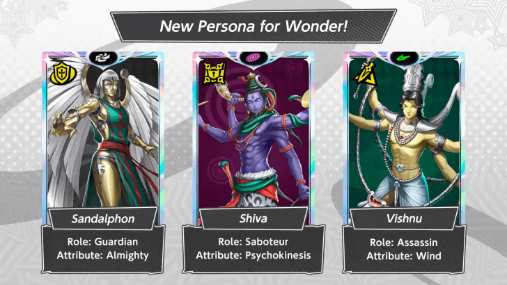 Persona 5 The Phantom X - New Personas