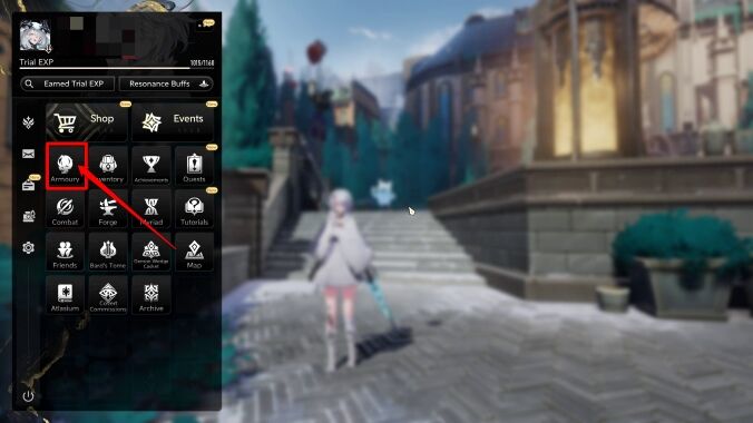 Armory Main Menu DNA