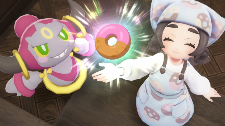 Pokémon Legends Z-A Hoopa Making A Donut