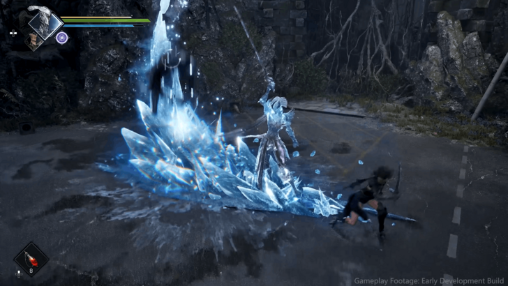 Unnamed ice knight in Tides of Annihilation