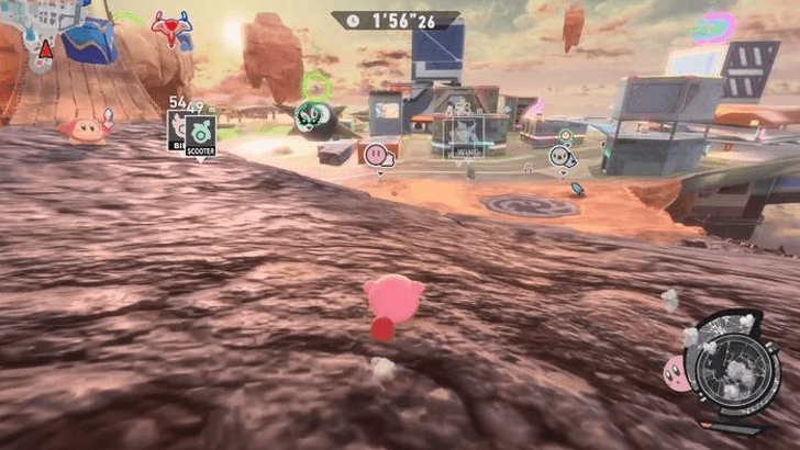 Kirby Air Riders - Moving On Foot