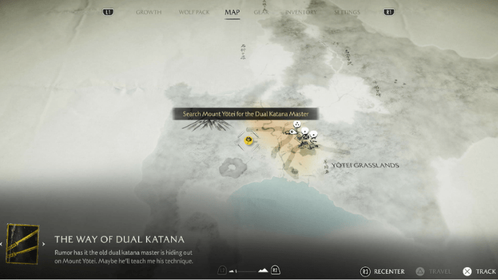 Tracking Main Quests