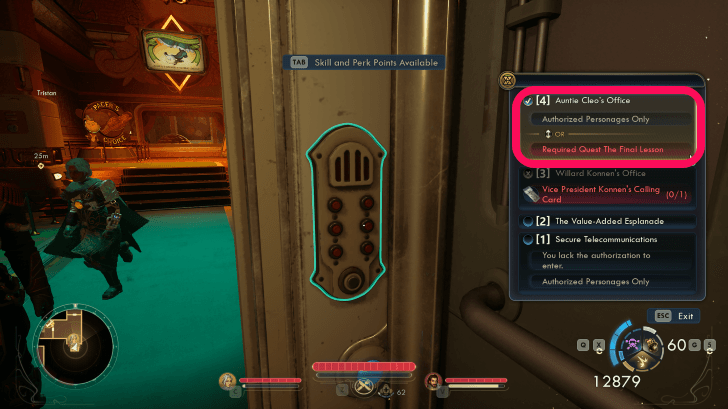 Elevator to Auntie Cleo Office