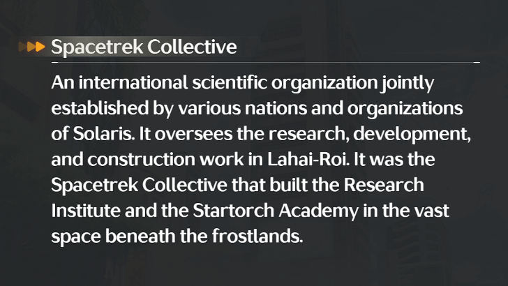 Wuthering Waves Spacetrek Collective Information