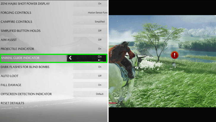 Animal Guide Indicator