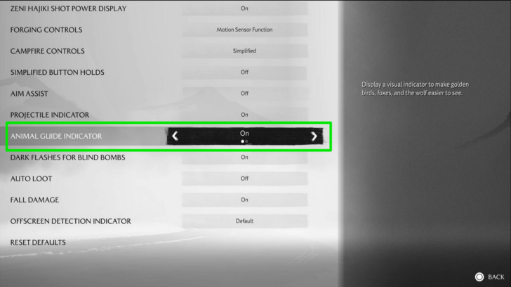 Animal Guide Indicator