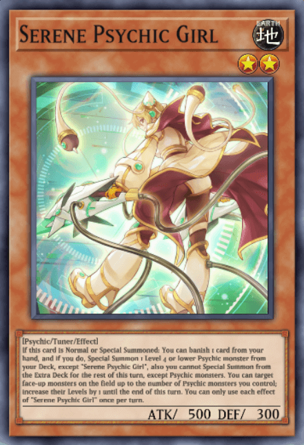 Serene Psychic Girl