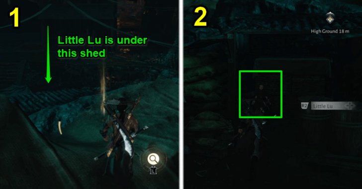 WWM - Find Little Lu in the Ghostlight Market