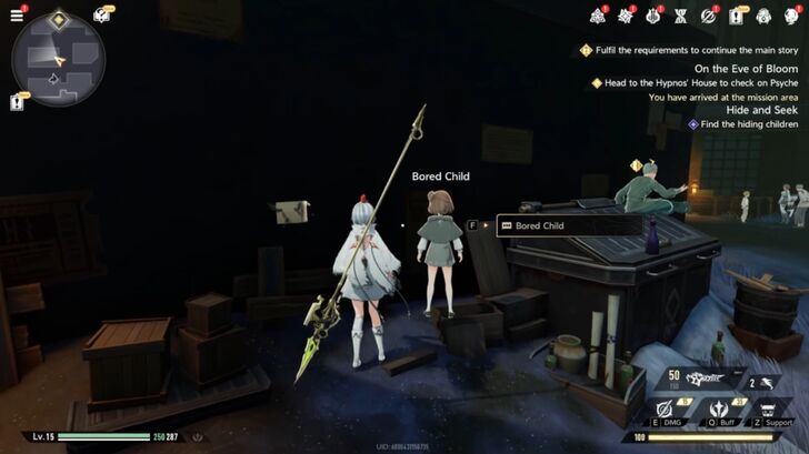 DNA Hide and Seek Bored Child Location