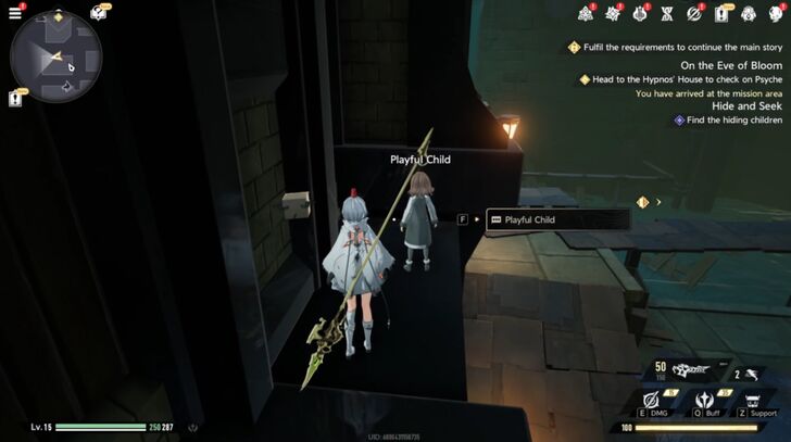 DNA Hide and Seek Playful Child Location