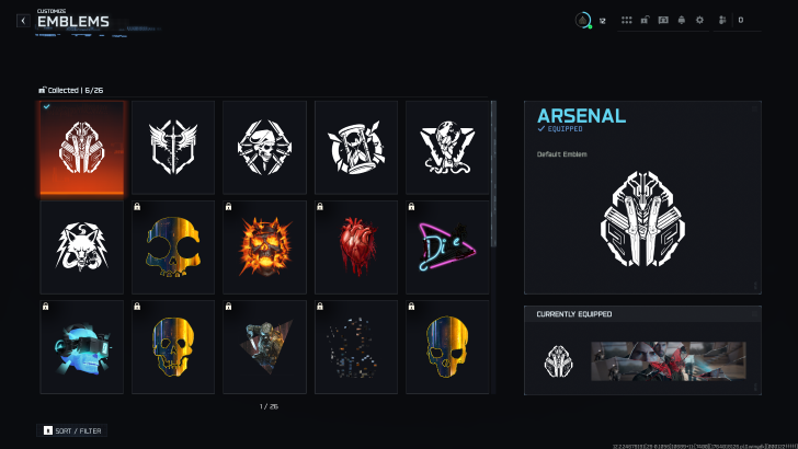 How to Equip Emblems