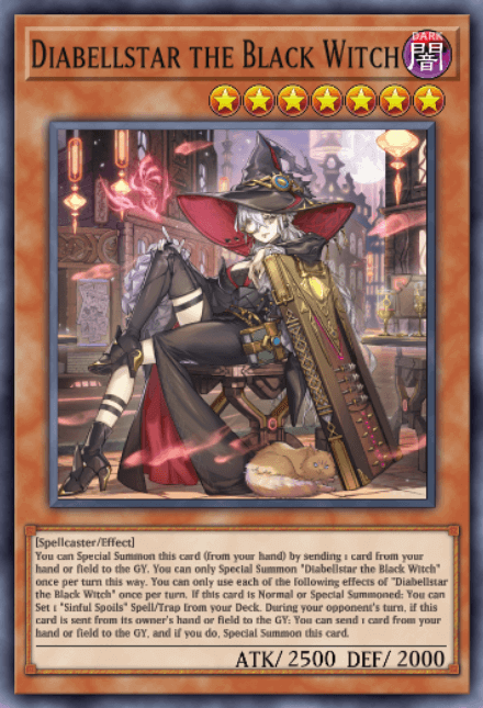 Master Duel - Diabellstar the Black Witch - Alternate Card Art