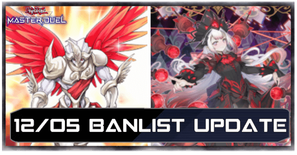 Master Duel December 5 2025 Banlist Update