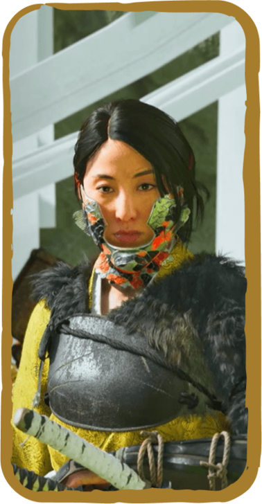 Koi Warrior Mask Image