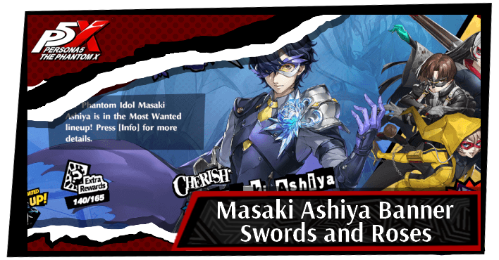 Persona 5 The Phantom X Swords and Roses